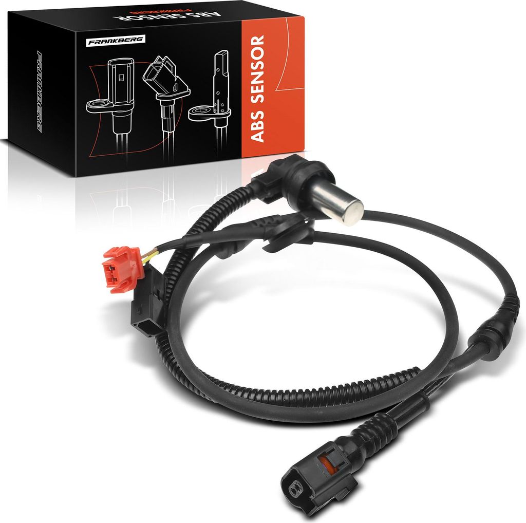 Frankberg 1x ABS Sensor Vorderachse beidseitig für VW Passat Variant Audi A4 Avant Skoda Superb I 1994-2008