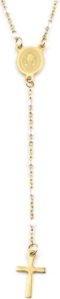 Specifiche Collana Classical Cross KP29911 - Oro e Bianco 18k Style
