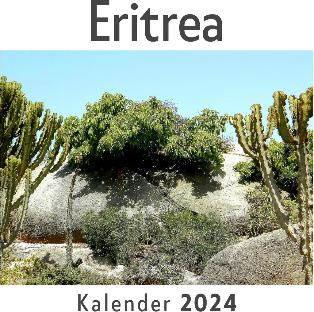 Eritrea (Wandkalender 2024, Kalender DIN A4 quer, Monatskalender im Querformat mit Kalendarium, Das perfekte Geschenk)