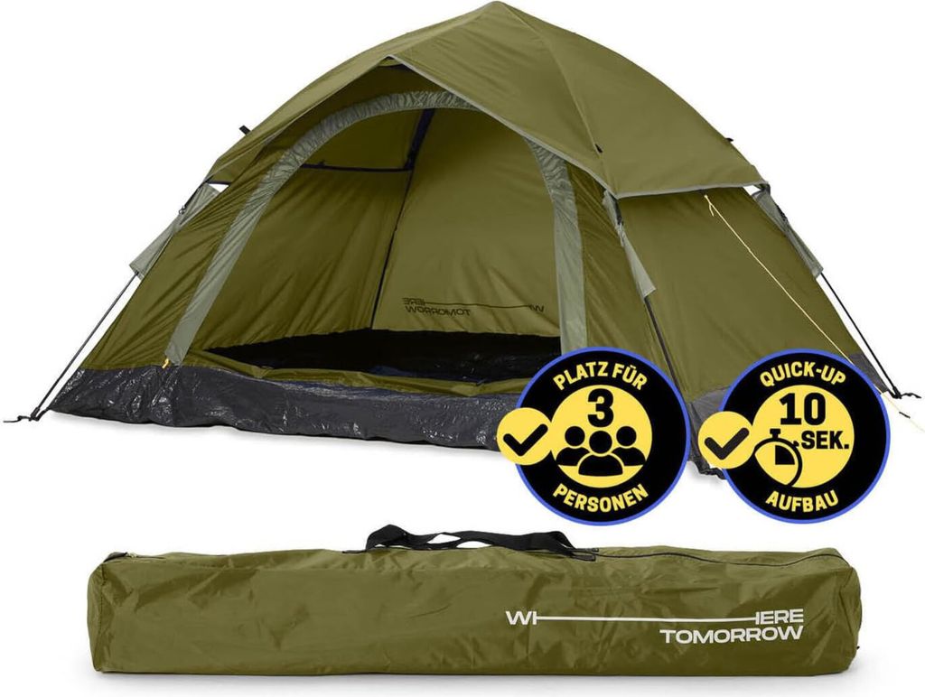 Where Tomorrow Lumaland Camping Zelt Leichtes Pop Up Produktbild 
