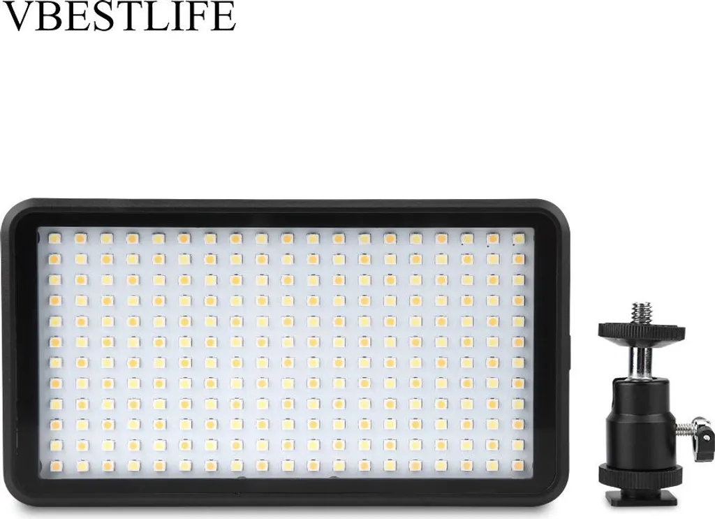 Luce LED Video Bicolore 1/4 Pollici per Riprese Outdoor e Vlog