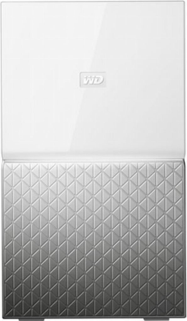 Western Digital My Cloud Home Duo, NAS, 6 TB, Weiss/Silber