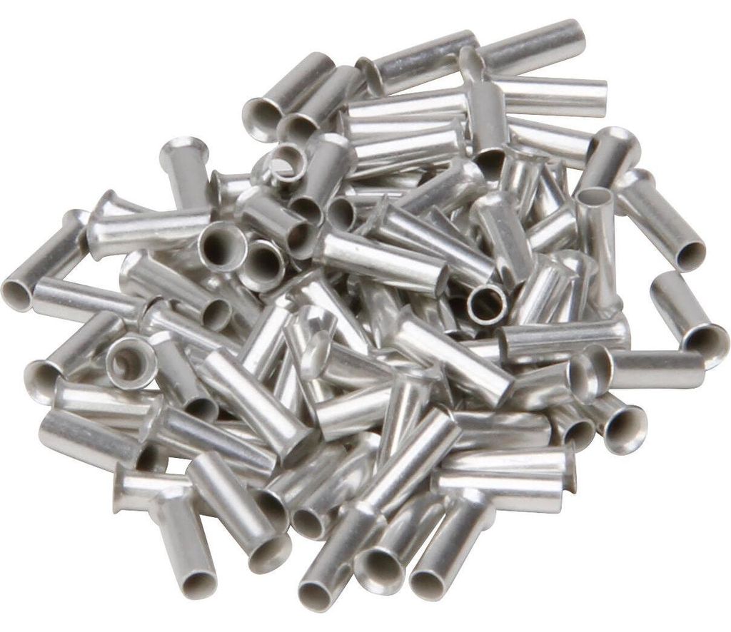 Kopp Aderendhülsen Kabelschuhe 1 mm²  6 mm lang 100 Stück Produktbild 
