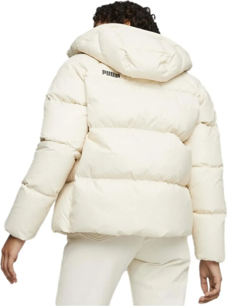 Veste Puma beige en coton stretch confortable taille M - 3