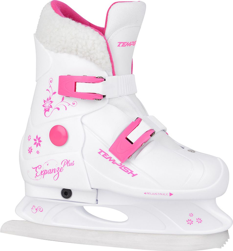 Tempish Fur Expanze Plus Kinderschlittschuhe Weiß EU 33-36 Produktbild 