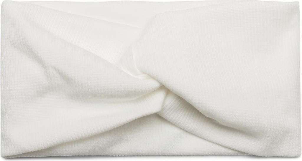 styleBREAKER Damen Haarband mit Twist Knoten in Feinripp Optik | Weiches Stirnband für Sport und Alltag | One Size elastisch