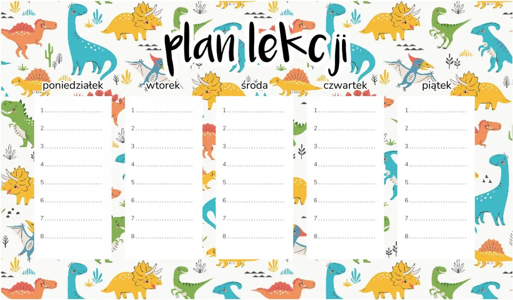 Piano Didattico Magnetico Dinosauri 45x26cm | Sviluppo Cognitivo