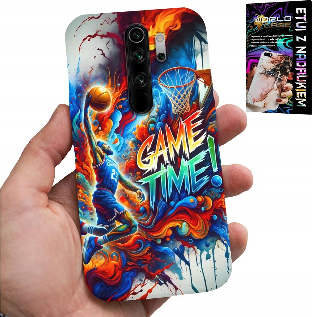 Gehäuse Für Xiaomi Redmi 9 - Basketball Nba Spielzeit, Gehäuse + Glas