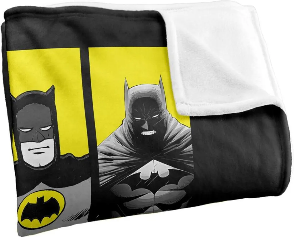 Plaid Batman Multicolore en Taille Unique - Couverture Douce TV19503 - 3