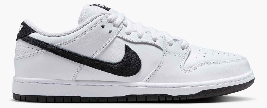 Nike SB Dunk Low White Black - EU 43 Produktbild 