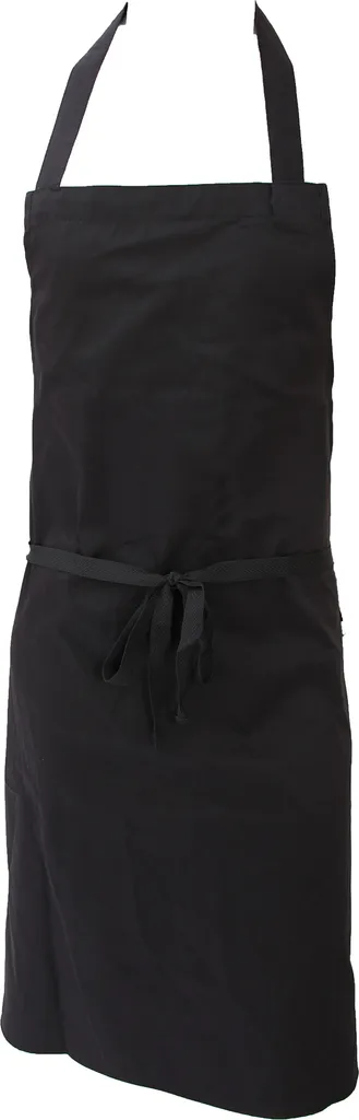 Grembiule Dennys BC245 Nero in Cotone senza Tasche Professionale