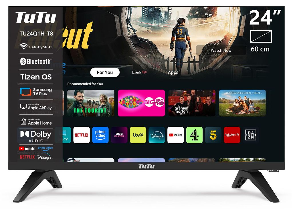 TuTu Tizen Smart TV - LED HD - 24 Zoll/61 cm - Produktbild 
