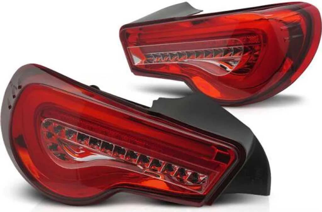 Équipement feux arrière LED pour Toyota GT86 Look Moderne Rouge 12-21