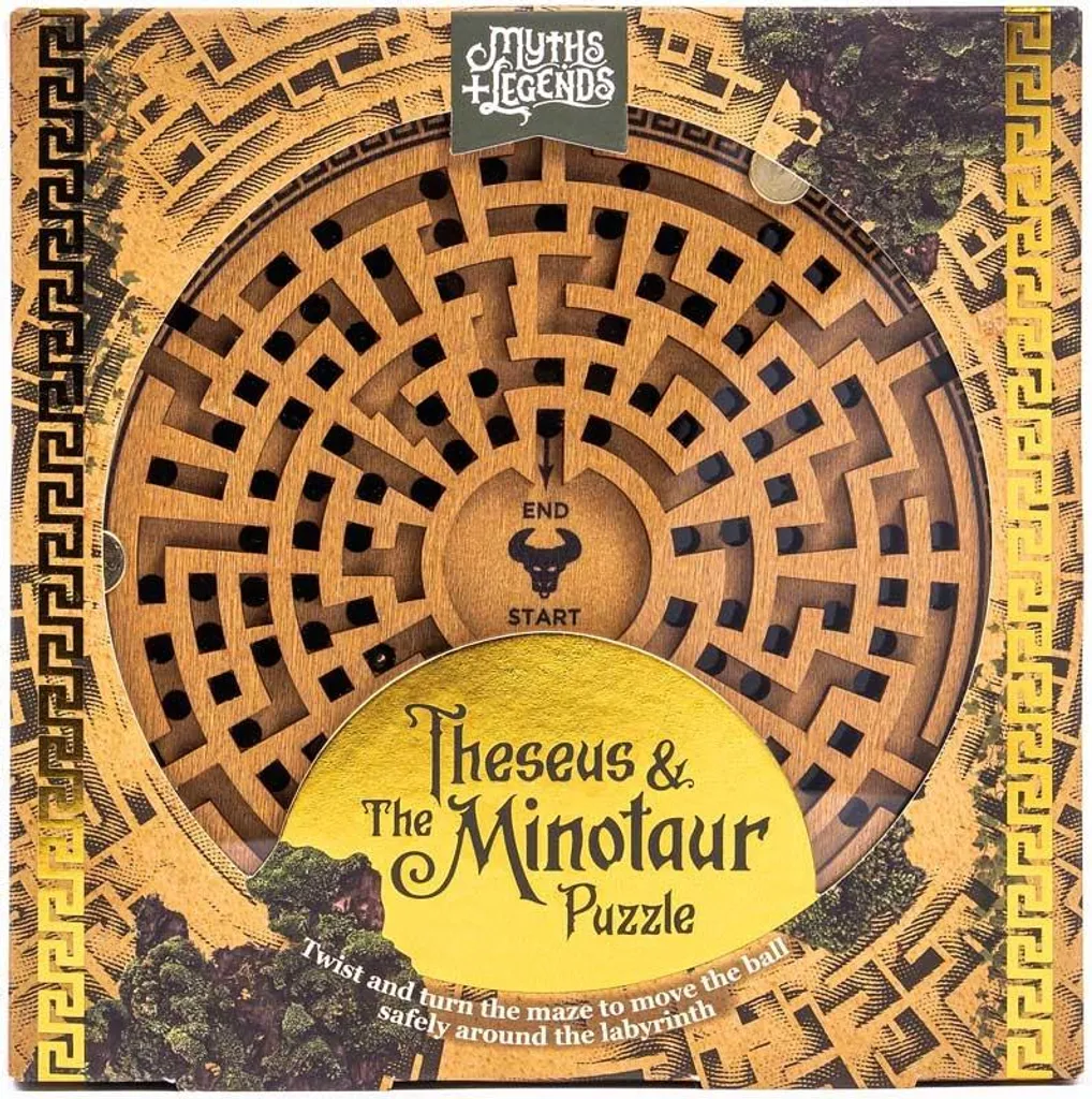 Puzzle Mythes et Légendes Thésée et le Minotaure en Carton de 150 Pièces