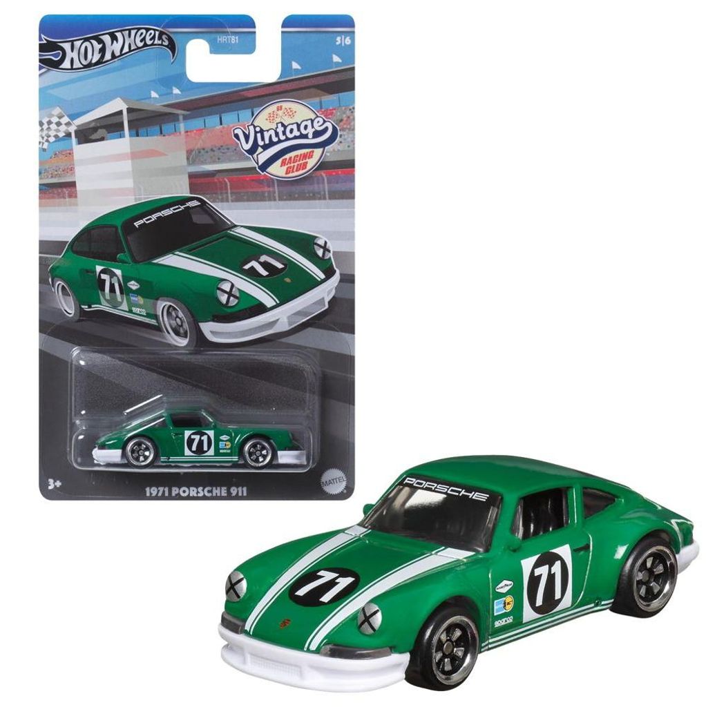 Hot Wheels HRV04, Rennauto, 3 Jahr(e), Metall, Grün, Weiß Produktbild 