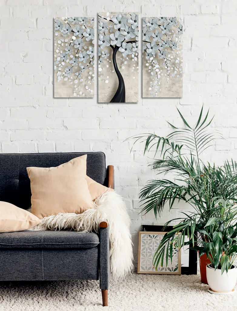 Stampa su Tela Wallity Colorato 20x40 cm - Decorazione Parete Moderna