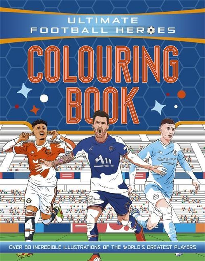 Ultimate Football Heroes Colouring Book – Lingua: Inglese