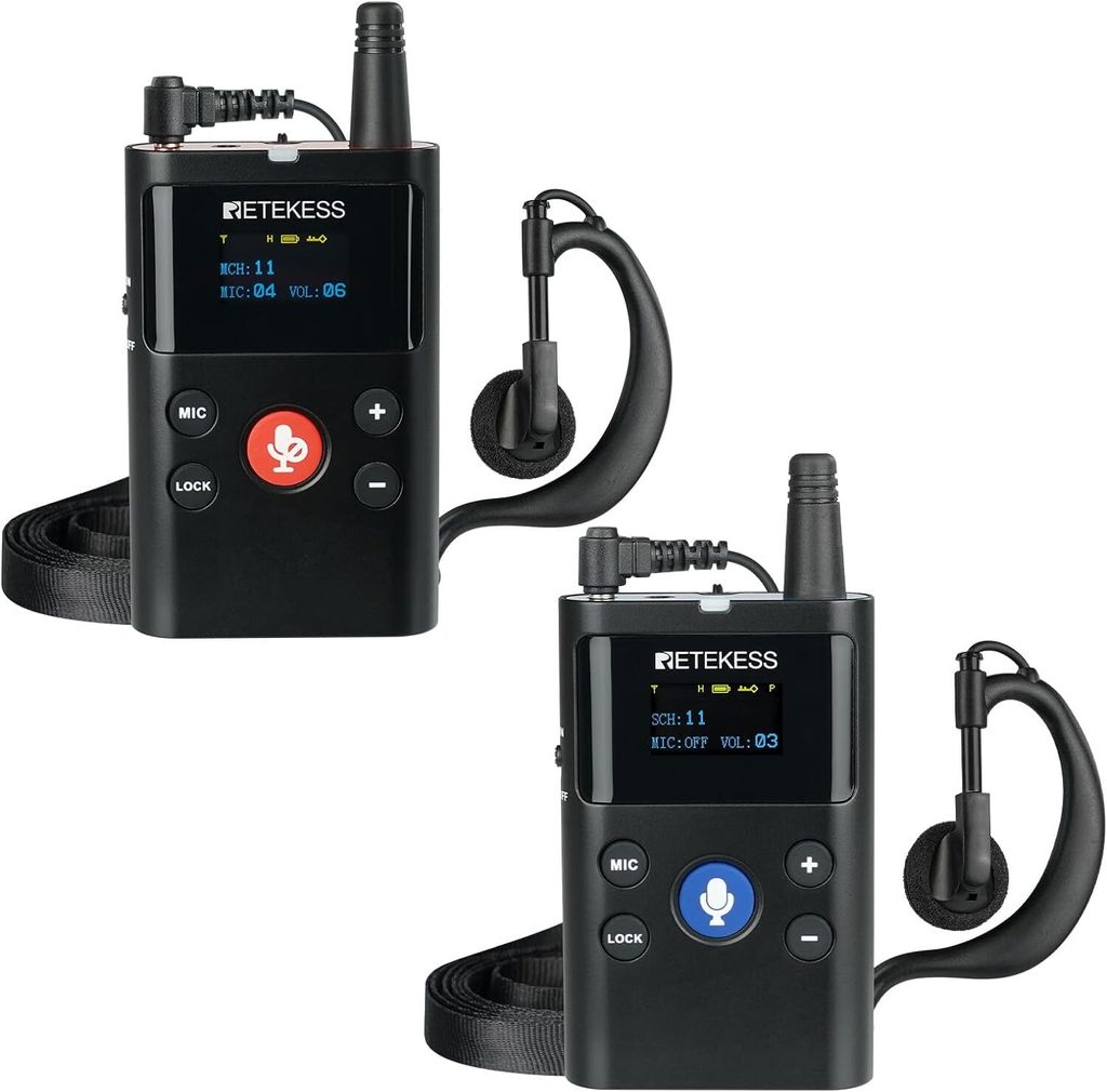 Retekess TT126 obousměrný audio naváděcí systém, 280 m plně Obrázek produktu 