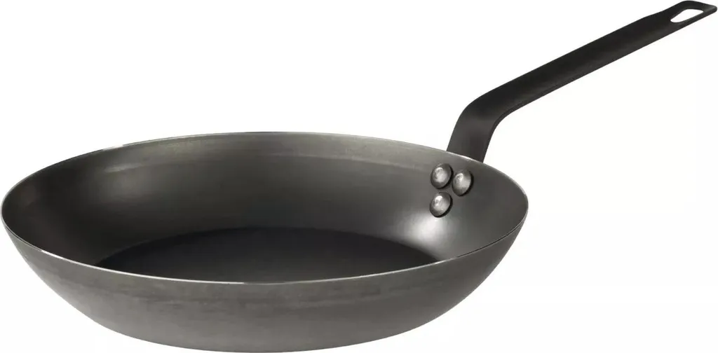 Padella Lionese Pujadas in Ferro 28cm - La Vera Cottura Professionale