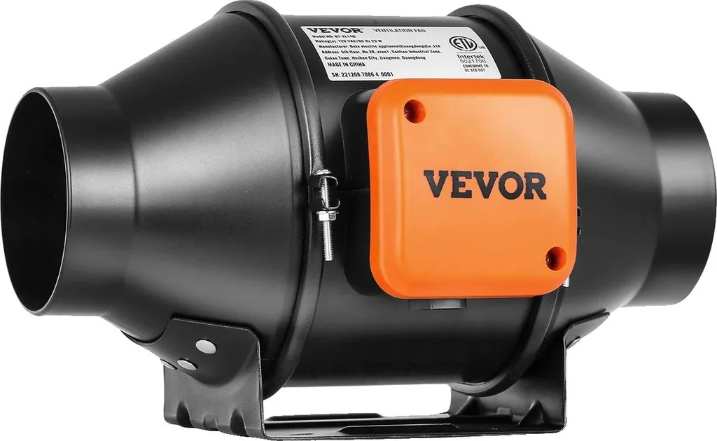 Ventola Aspirazione EC 100mm | Potente e Silenziosa per Bagno e Cucina