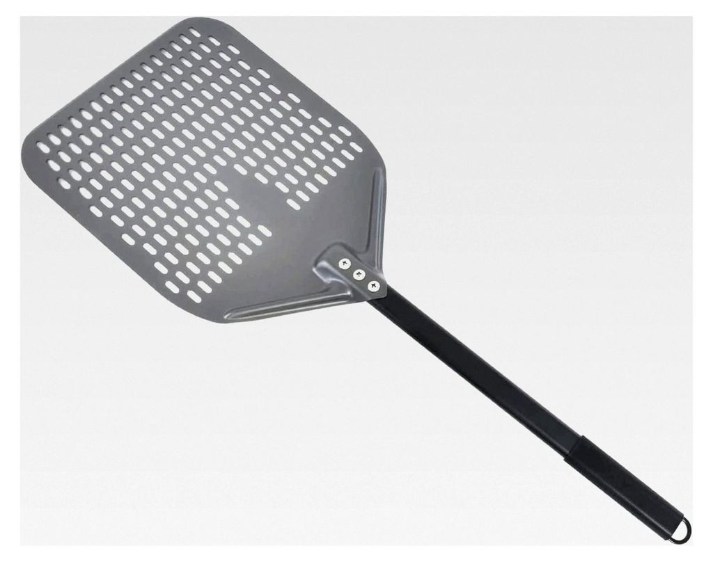 Metall Pizzaschieber 30,5 cm, Edelstahl Pizzaschieber, Zubehör für Pizzaofen