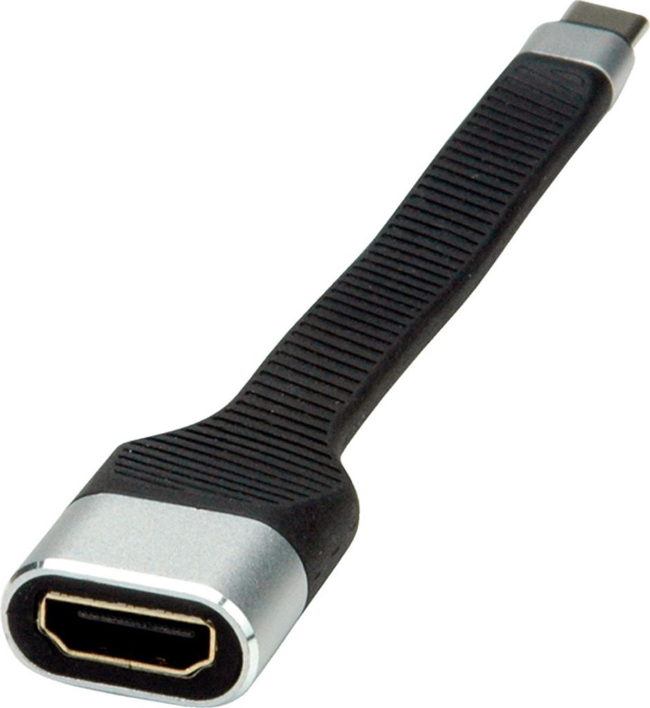 ROLINE Display Adapter USB Typ C - HDMI, ST/BU, 0,13 m