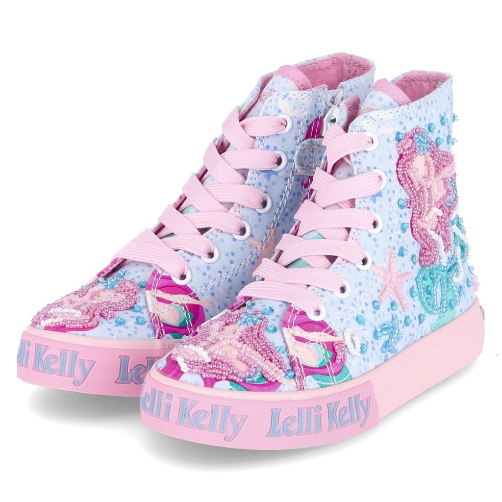 Lelli Kelly Sneaker High - Meerjungfrau - Hellblau Fantasie Synthetik Größe: 31 Normal