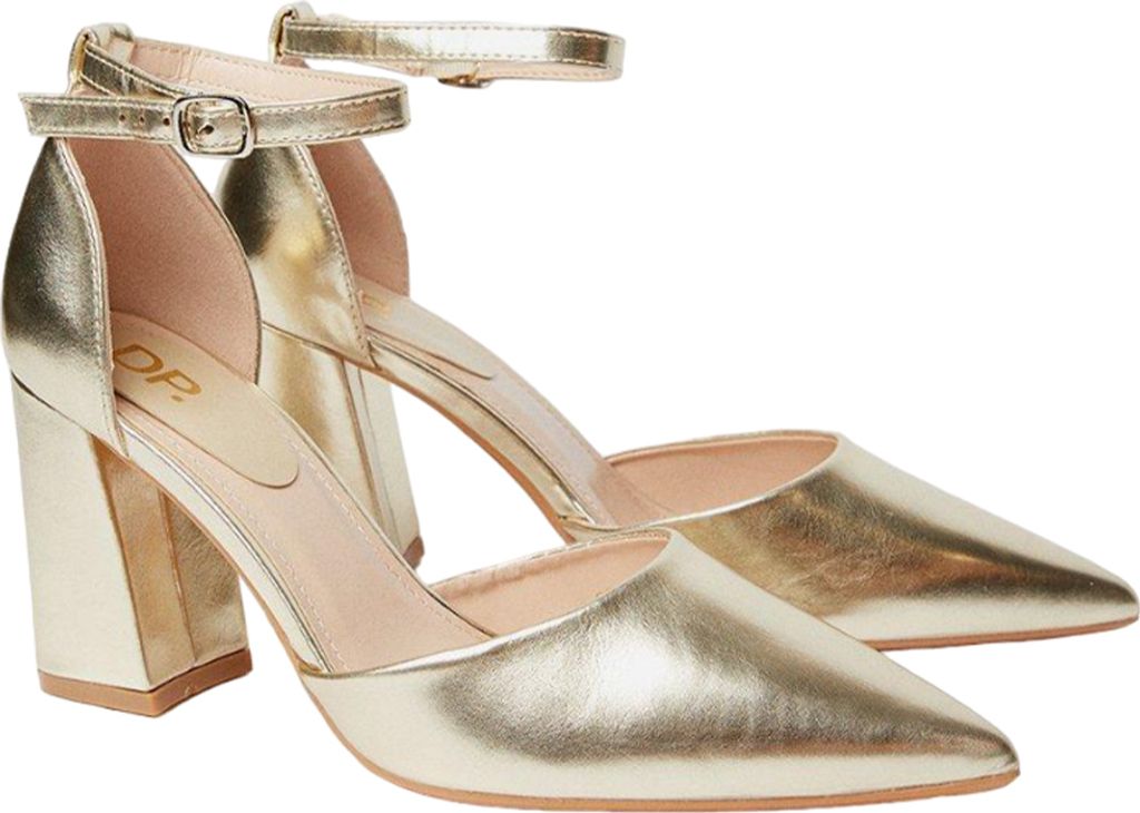 Dorothy Perkins - Damen Pumps "Blanche", Spitz DP5218 (36 EU) (Gold)