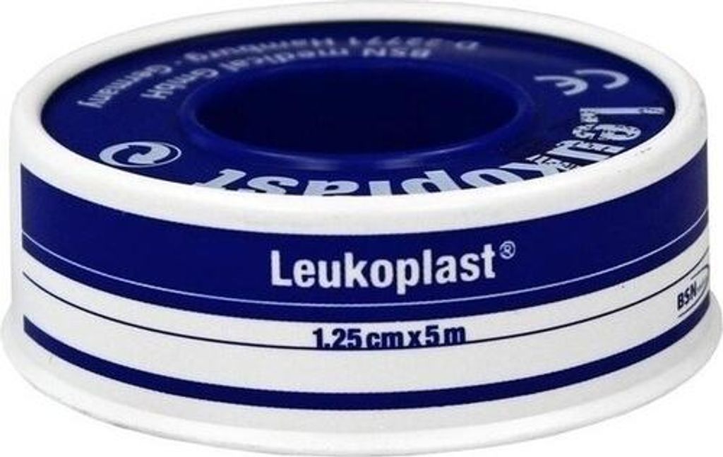 Leukoplast wodoodporny 1,25 cmx5 m 1 szt Zdjęcie produktu 