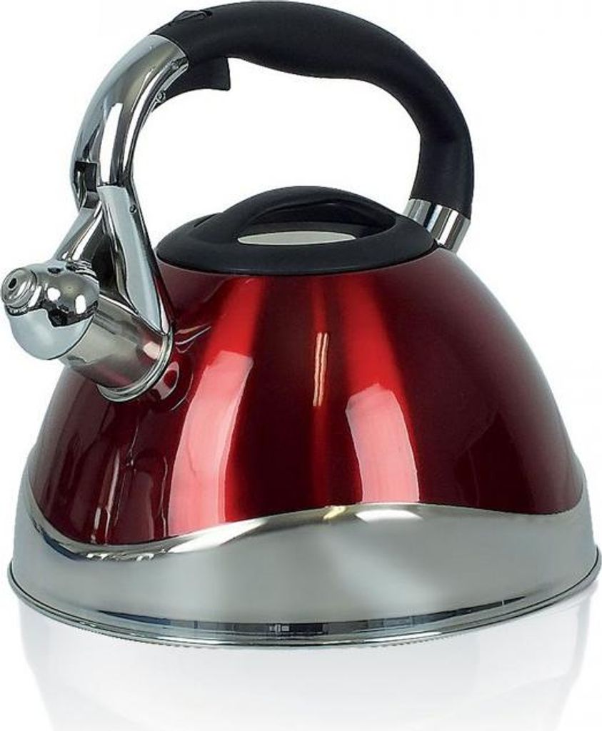 KELA Wasserkessel Varus 18/10 3 Liter Ø22 cm rot Immagine del prodotto 