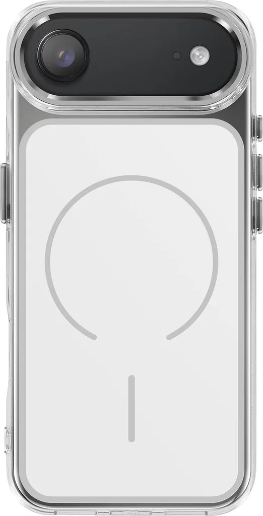 Avizar, custodia ibrida MagSafe ultra resistente per iPhone Air, bianca