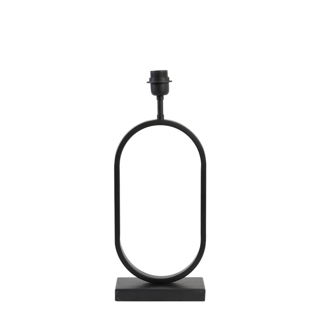 Light & Living - lampe de table - Jamiri - noir - métal - Image du produit 