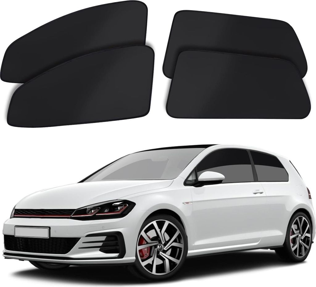 Sonnenschutz Auto für VW Golf 7 2013-2021 - Autogardine mit Produktbild 