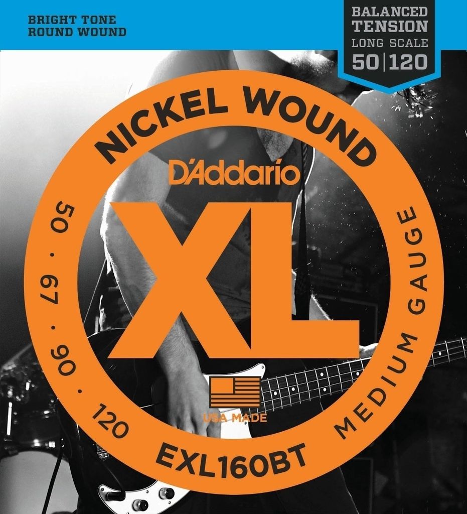 D'Addario EXL160BT, Gitarre, Stahl, Elektrisch/Bass, 4 Stück(e)