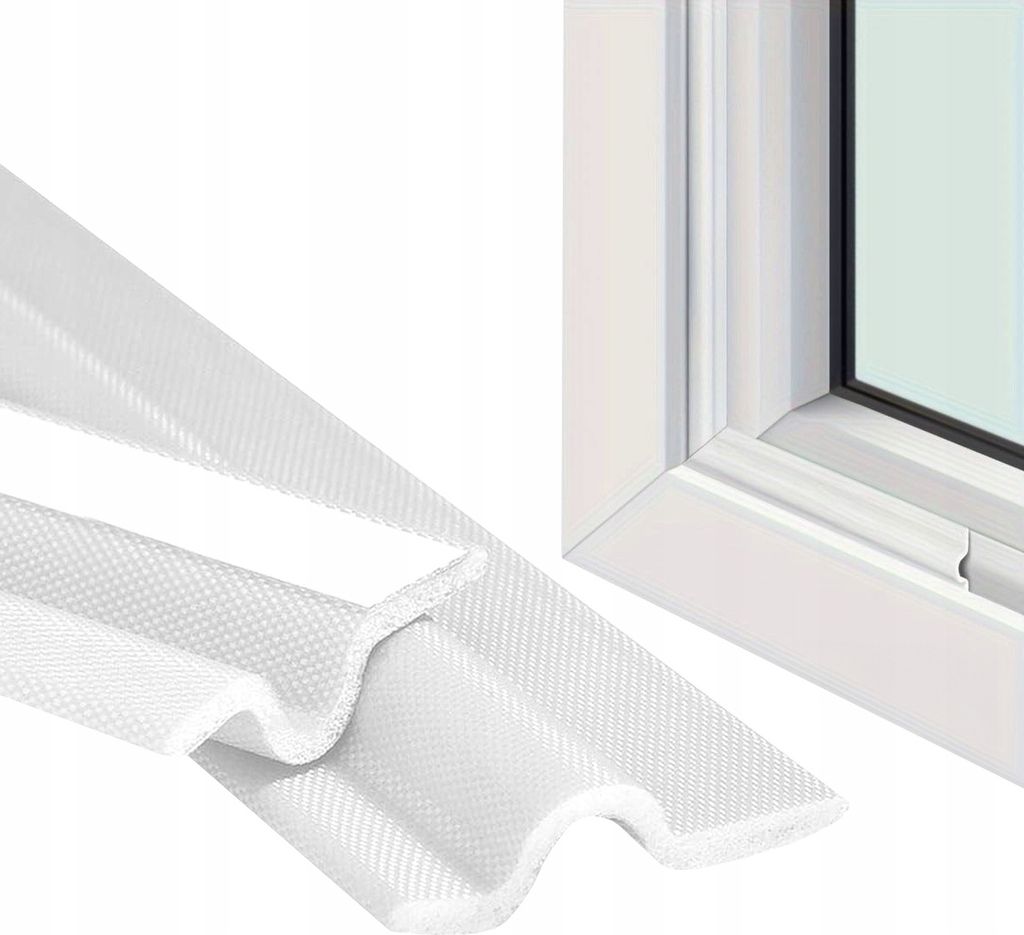 Selbstklebende Fensterdichtung Grau 1M Produktbild 1