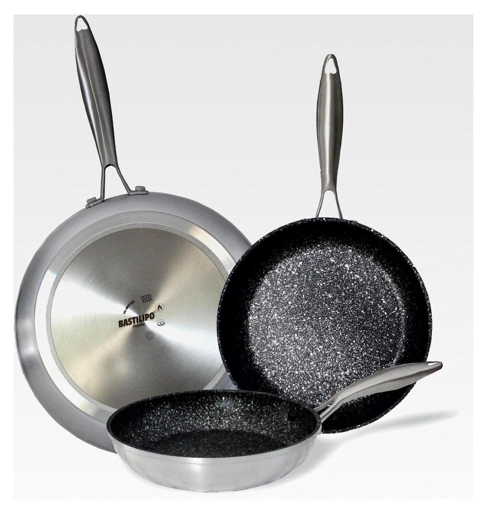 Bratpfanne 24 cm aus Aluminiumguss mit Antihaftbeschichtung