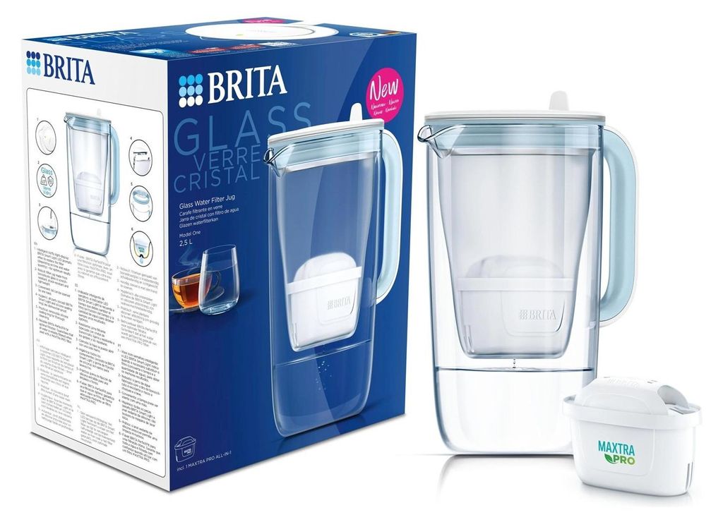 2,5 l blaue filterkanne + maxtra-kartusche Brita 1050449 Produktbild 