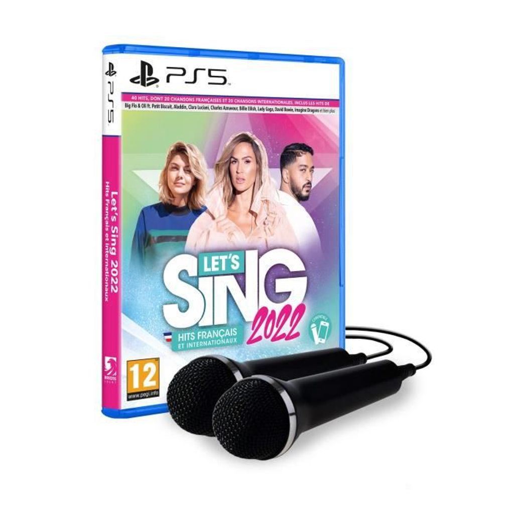 Ravenscourt Let's Sing 2022 mit deutschen Hits + 2 Mics, PlayStation 5, RP (Rating Pending)