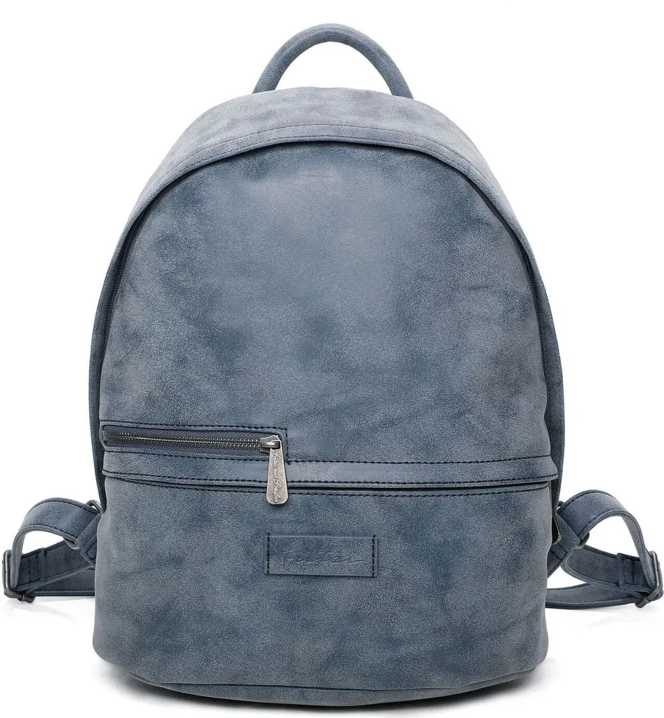Zaino Fritzi aus Preußen Vintage Backpack 1 Surf Blu | Eco-Vegan Fashion