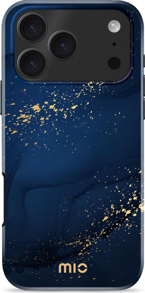 MIO iPhone 17 Pro MagSafe Hülle Hardcase Backcover - Midnight Sparkle
