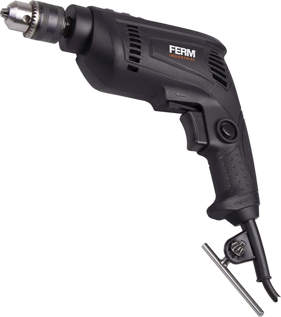 FERM PROFESSIONAL Elektrische Bohrmaschine 450 W 10 mm Produktbild 