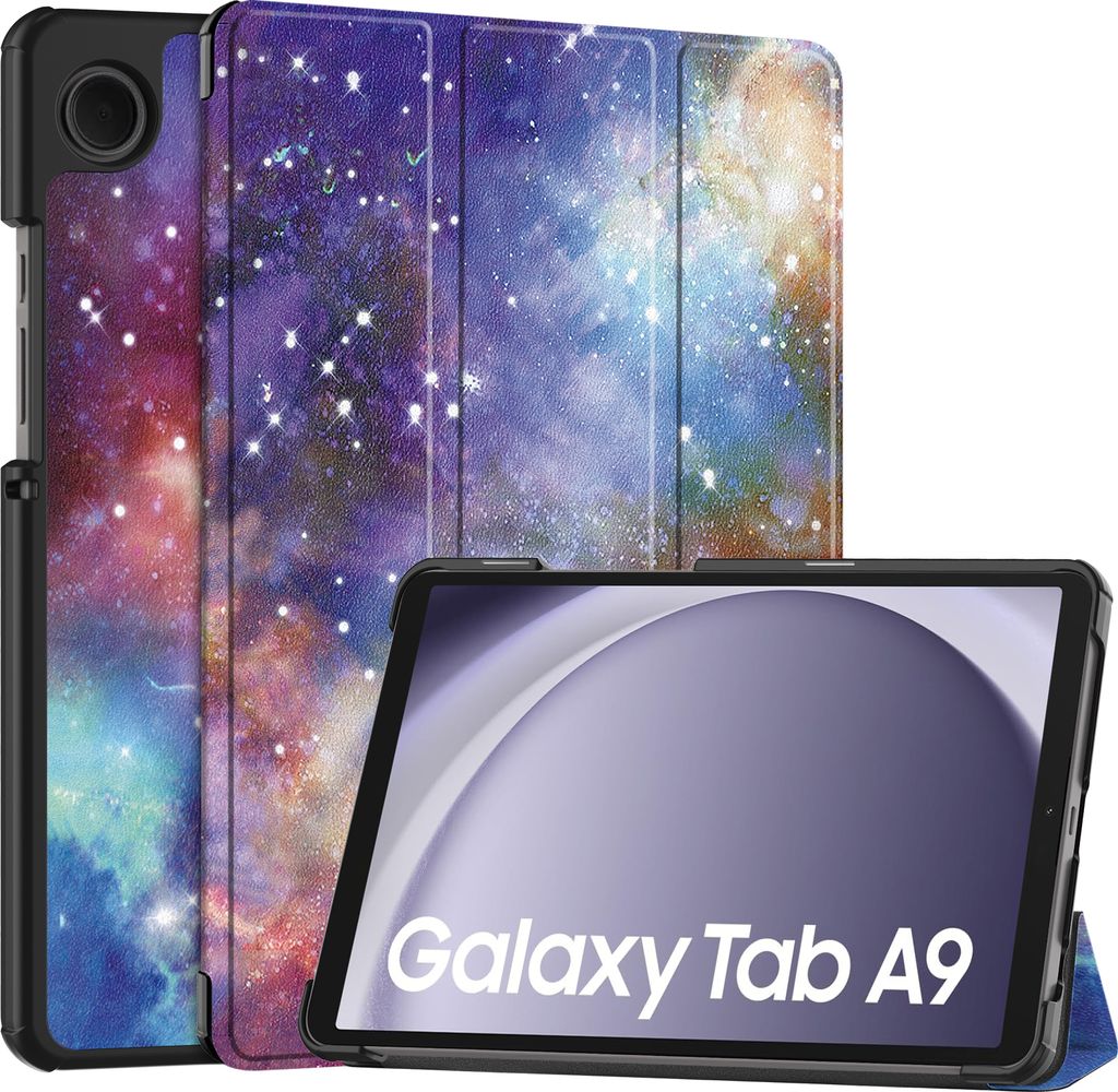 Hülle für Samsung Galaxy Tab A9 X110 X115 X117 2023 8.7 Zoll Smart Cover Etui mit Standfunktion und Auto Sleep/Wake Funktion