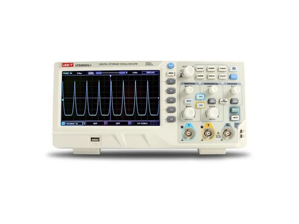 Oscilloscope UNI-T UTD2052CL+ 50 MHz avec Écran Large et Double Voies - 4