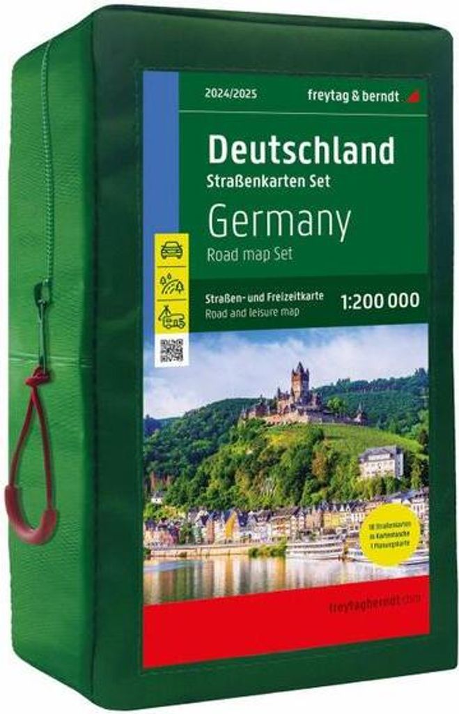 Deutschland, Straßenkarten-Set 1:200.000, 2024/2025, Produktbild 