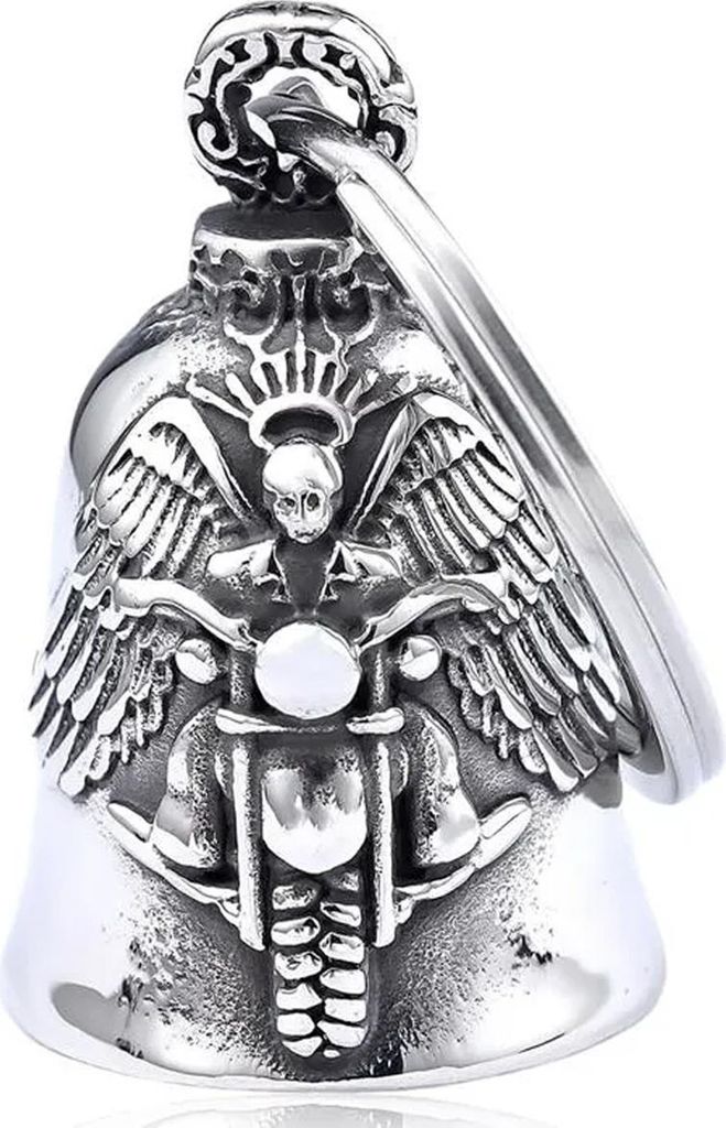 Guardian Bell, Guardian Ride Bell Motorradglocke, Edelstahl-Guardian-Glocke, Lucky Bell Motorradglocken, Spirit Bell