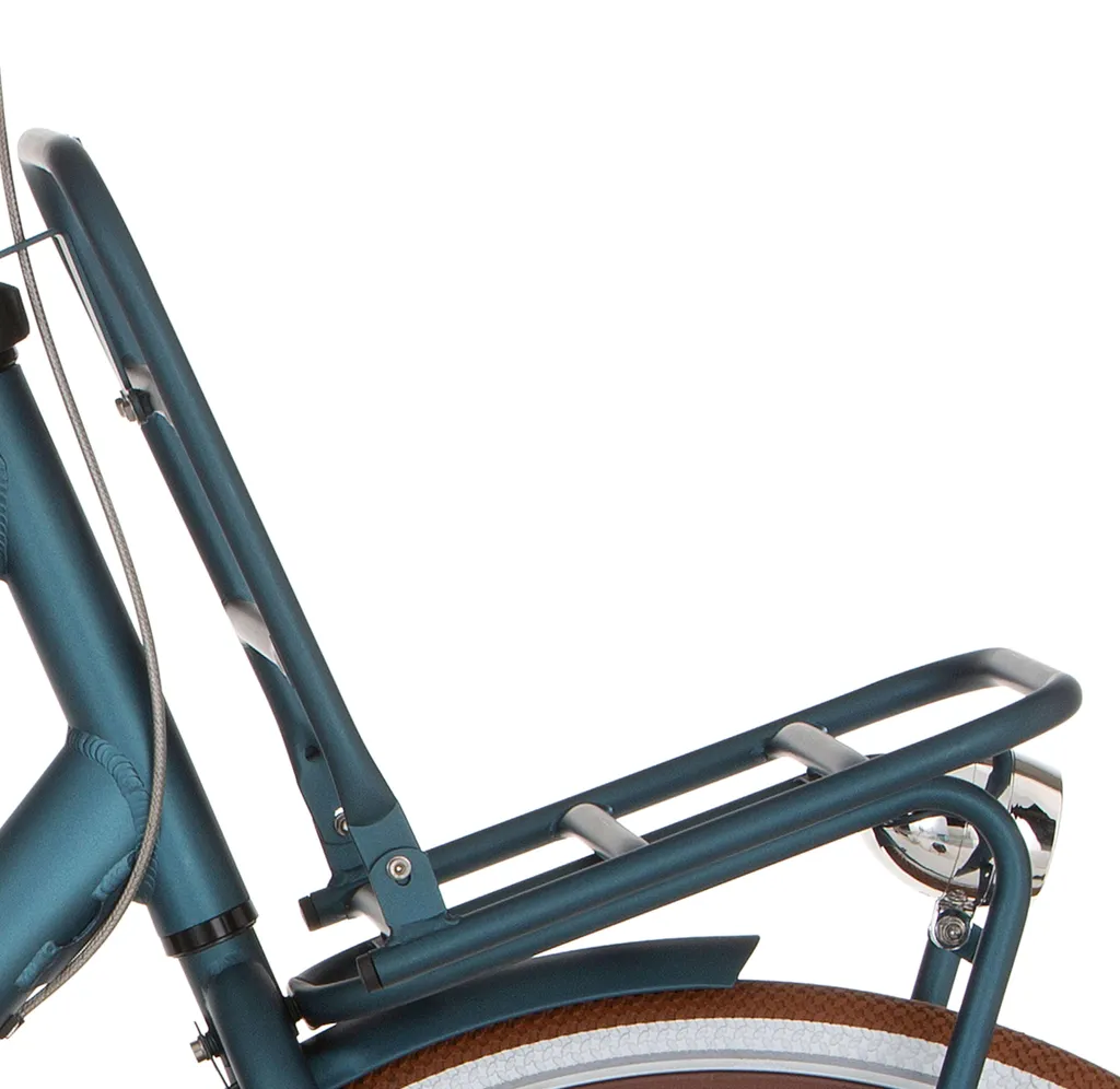 Support de panier avant Cortina pour vélo hollandais 28 pouces bleu