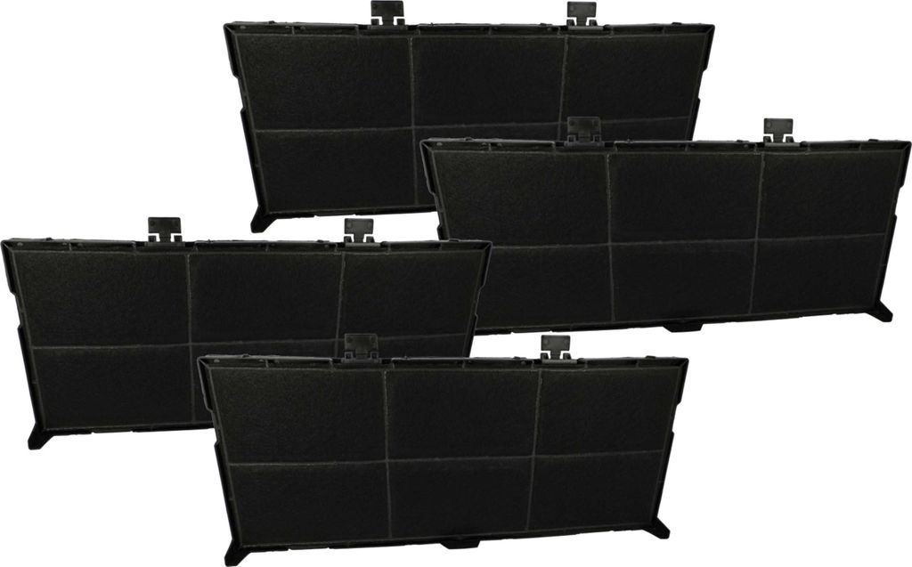 vhbw 4x Aktivkohlefilter kompatibel mit Siemens LI99SA280, Produktbild 