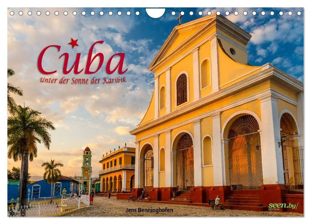 Cuba - Unter der Sonne der Karibik (Wandkalender 2027 DIN A4 quer), CALVENDO Monatskalender