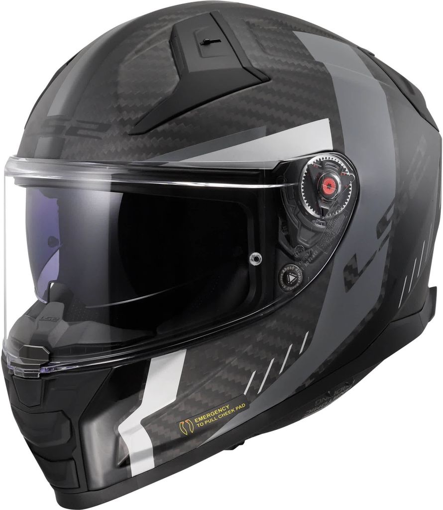 Integralhelm LS2 FF811 VECTOR II CARBON Grid Produktbild 