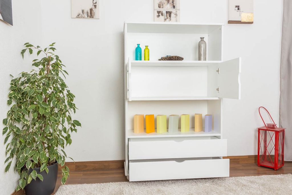 Regal weiß 100 cm breit